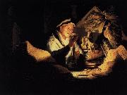 Parable of the Rich Man Rembrandt